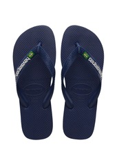Havaianas Men's Brazil Logo Flip-Flop Sandals - Marine Blue