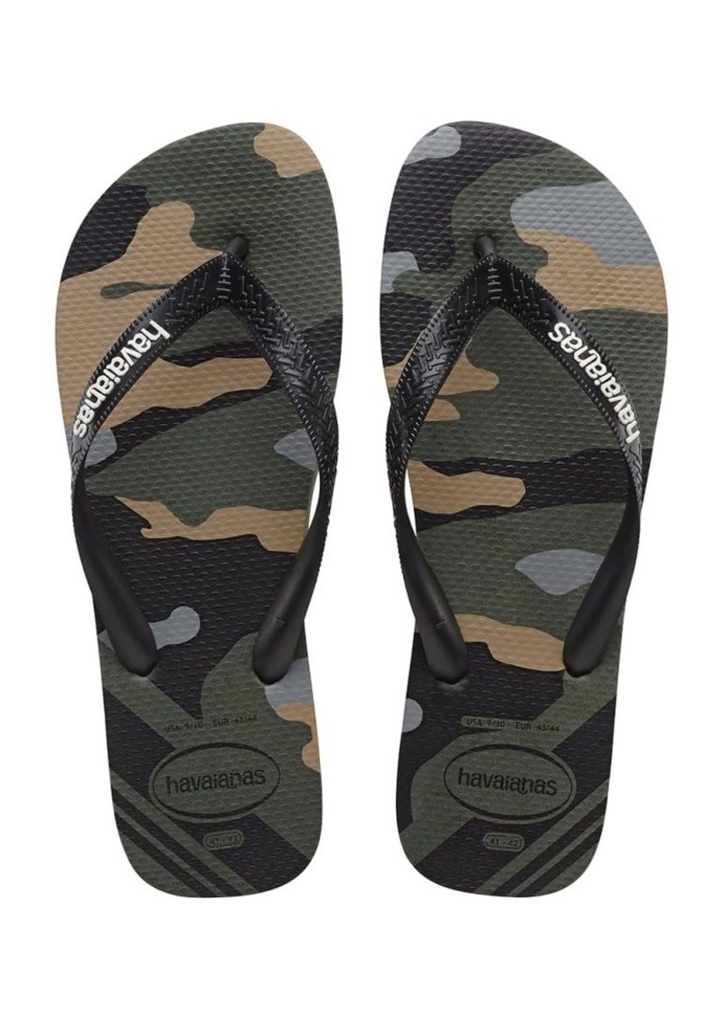 Havaianas Men's Top Camo Flip Flop Sandal   M US