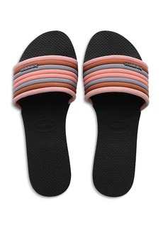 havaianas Women's Malta Cool Slip On Slide Sandals