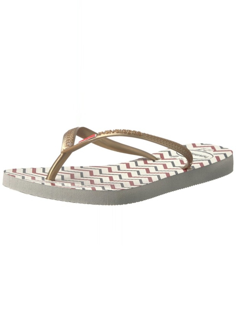 havaianas women's slim flip flop sandal