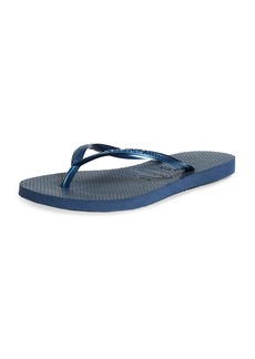 Havaianas Women's Slim Flip Flop Sandal Blue 7