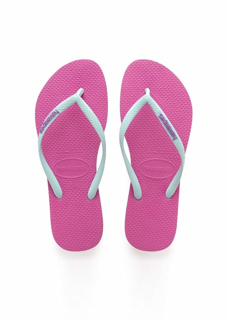 havaianas women's slim flip flop sandal