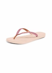 Havaianas Women's Slim Glitter Flip Flop Sandal