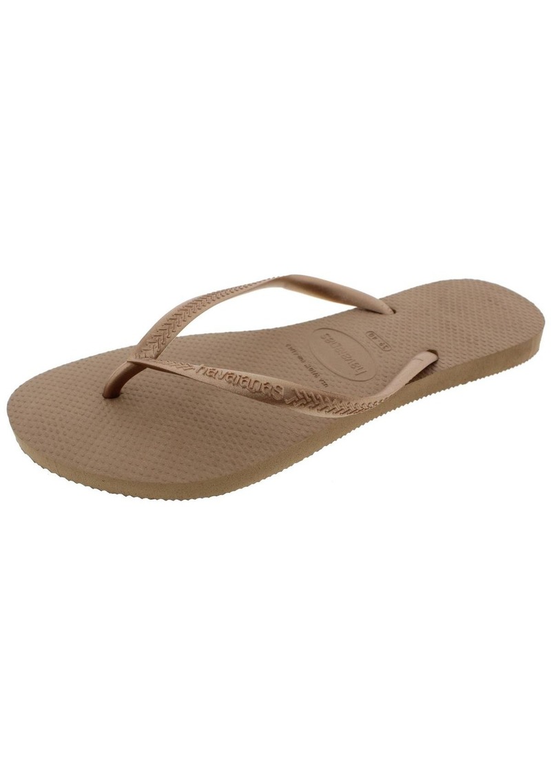 Havaianas Womens Signature Slide Flip-Flops