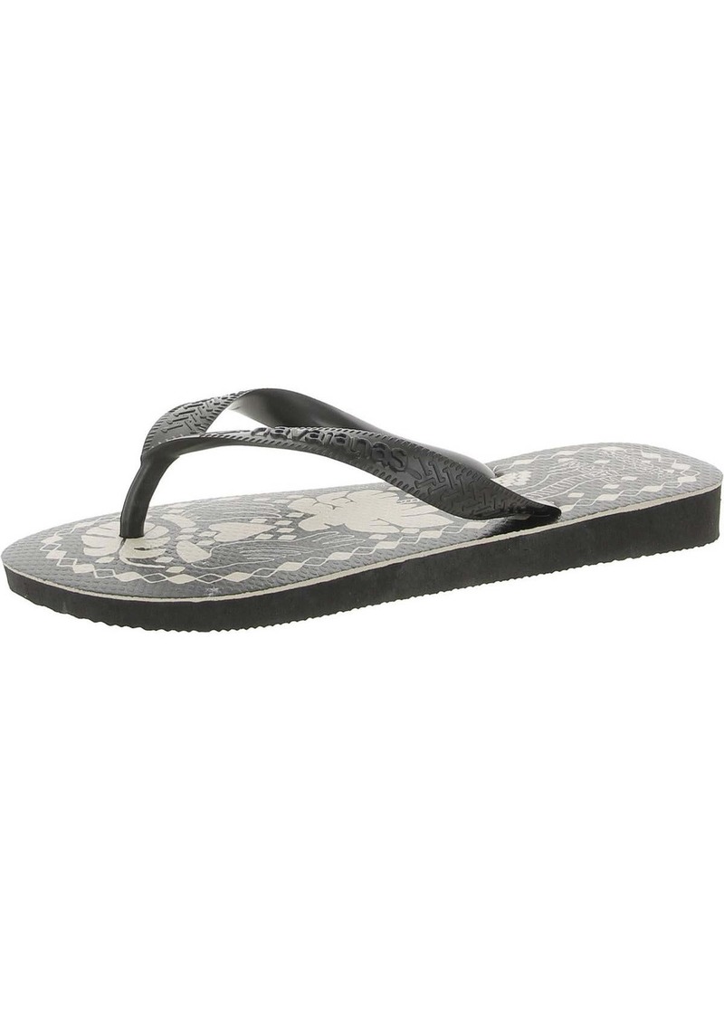 Havaianas Womens Slip-On Flat Flip-Flops