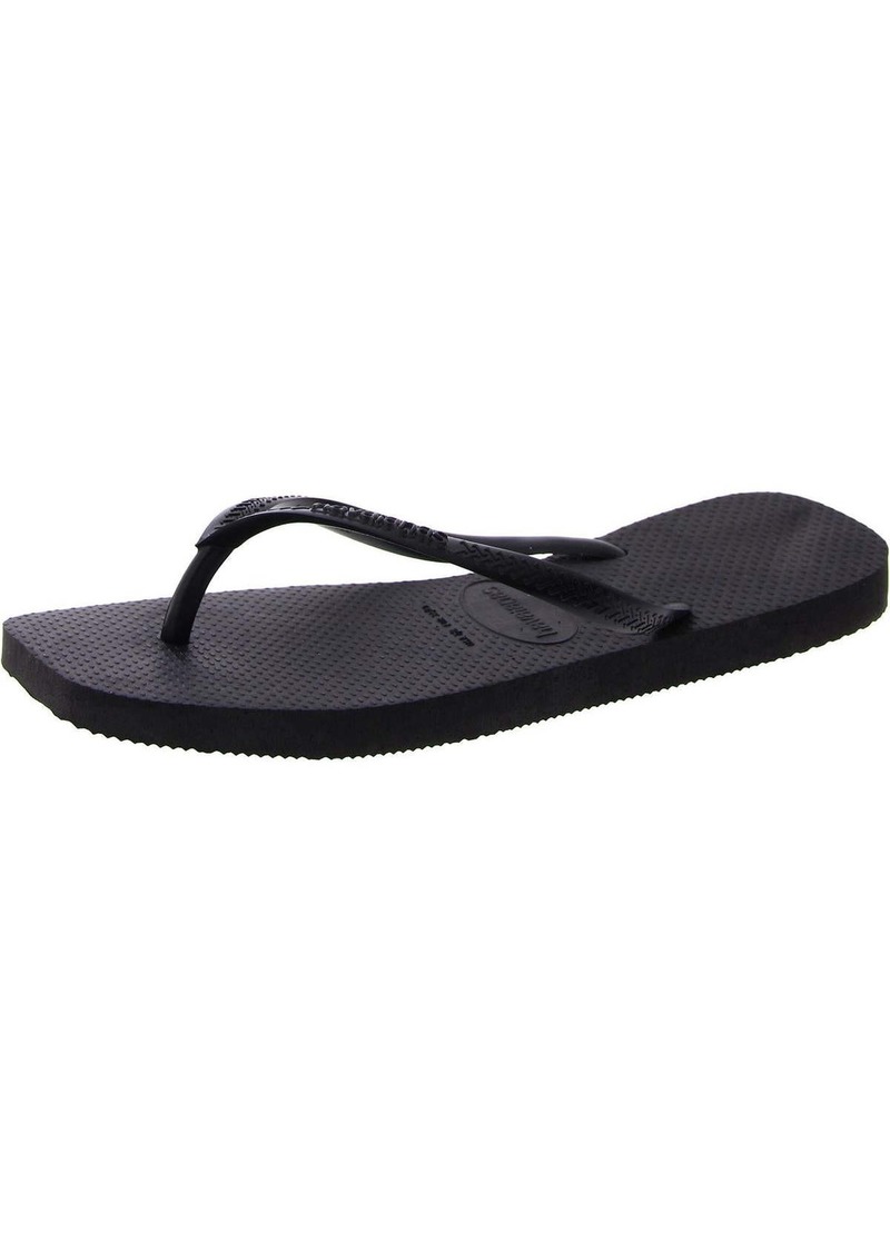 Havaianas Womens Square Toe Thong Flip-Flops