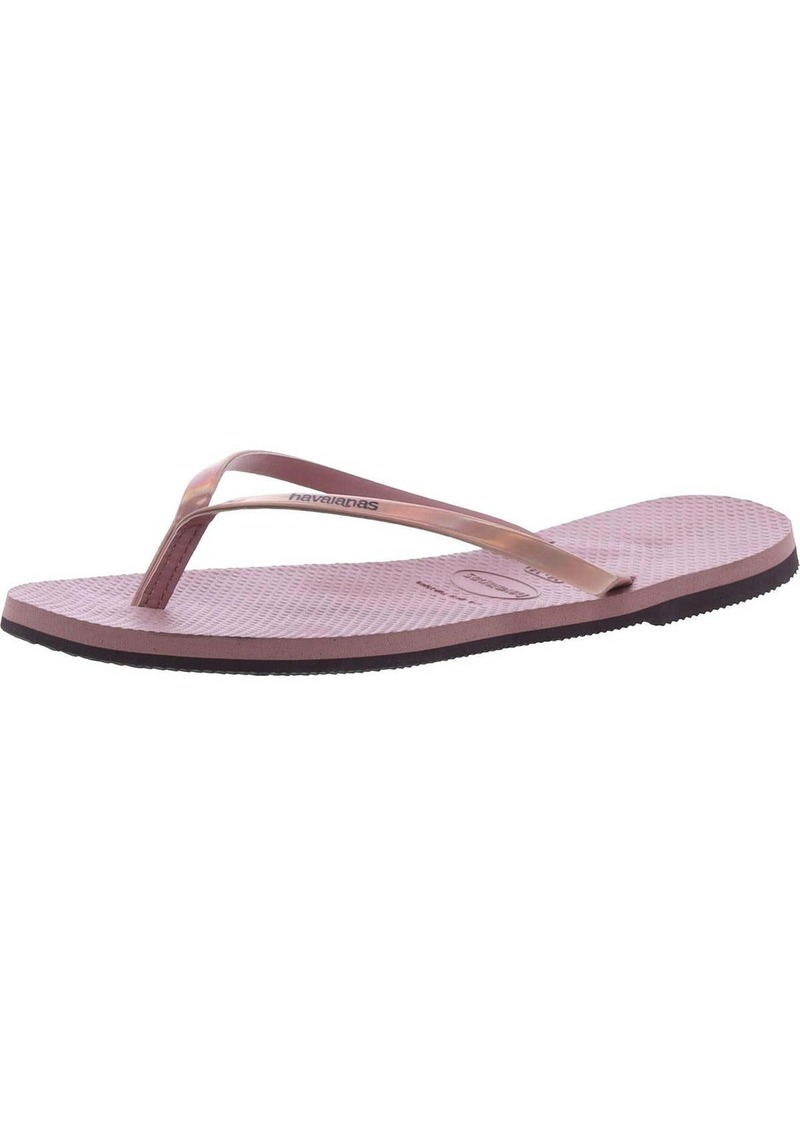 Havaianas Womens Thong Slip On Flip-Flops