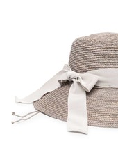 Helen Kaminski bow-detail sun hat