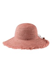 Helen Kaminski Fringed Wide Brim Hat