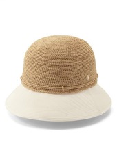 Helen Kaminski Kenza Colorblock Raffia Bucket Hat