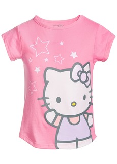 Hello Kitty Little Girls Stars Short Sleeve T-shirt