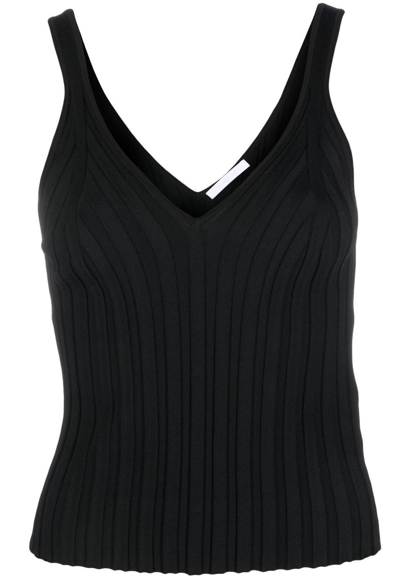 Helmut Lang Angela V-neck knitted top