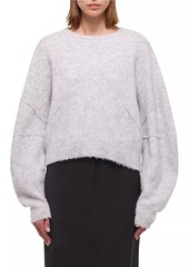 Helmut Lang Apex Crewneck Brushed Sweater