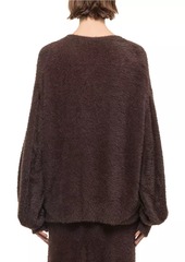 Helmut Lang Apex Oversized Eyelash Crewneck Sweater