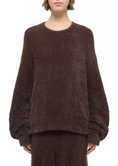 Helmut Lang Apex Oversized Eyelash Crewneck Sweater