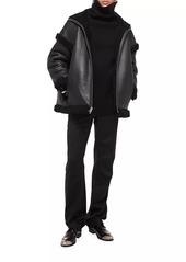 Helmut Lang Apex Teddy Shearling Jacket