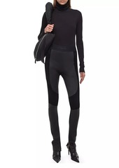 Helmut Lang CL Racer Leather Leggings