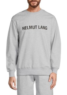 Helmut Lang Core Logo Crewneck Sweatshirt