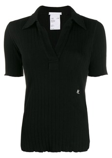 Helmut Lang cotton open collar shirt