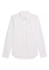 Helmut Lang Cotton Poplin Button-Front Shirt