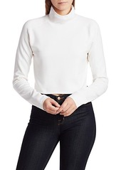 Helmut Lang Cropped Turtleneck Sweater