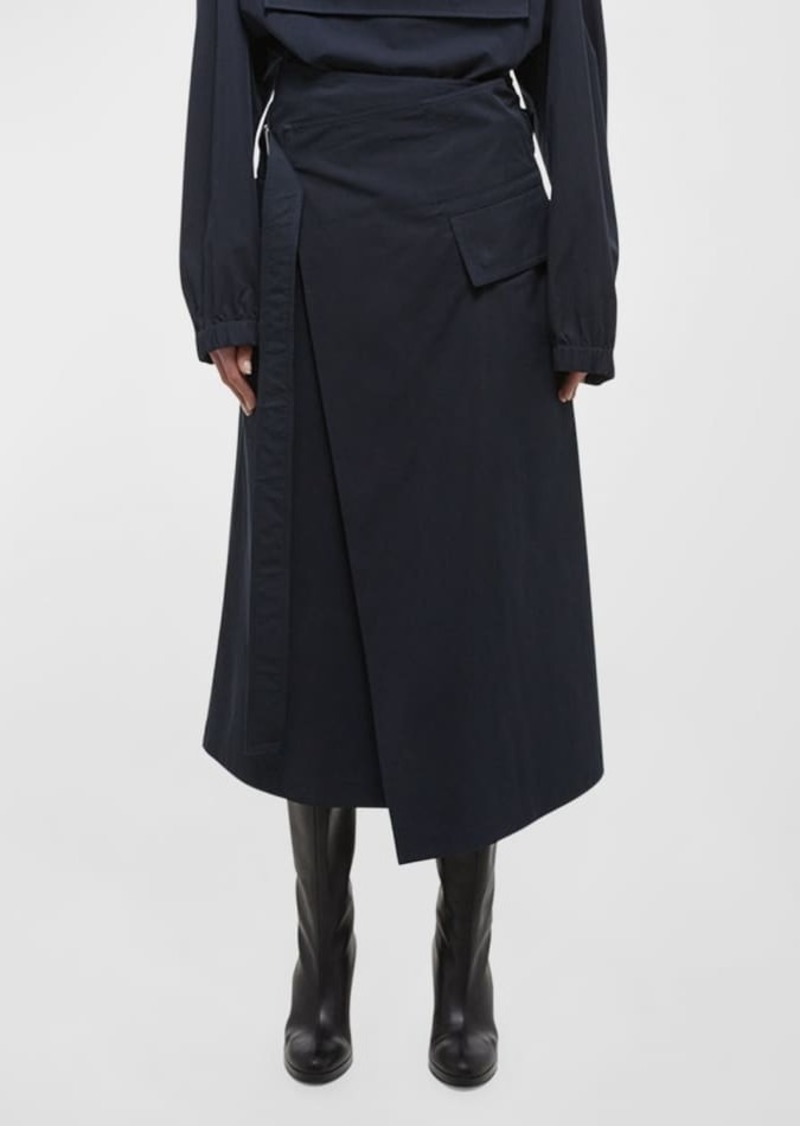 Helmut Lang Crossover Trench Skirt