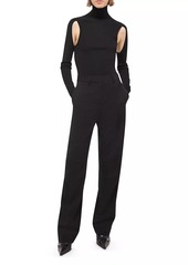 Helmut Lang Curve Car Wool Trousers