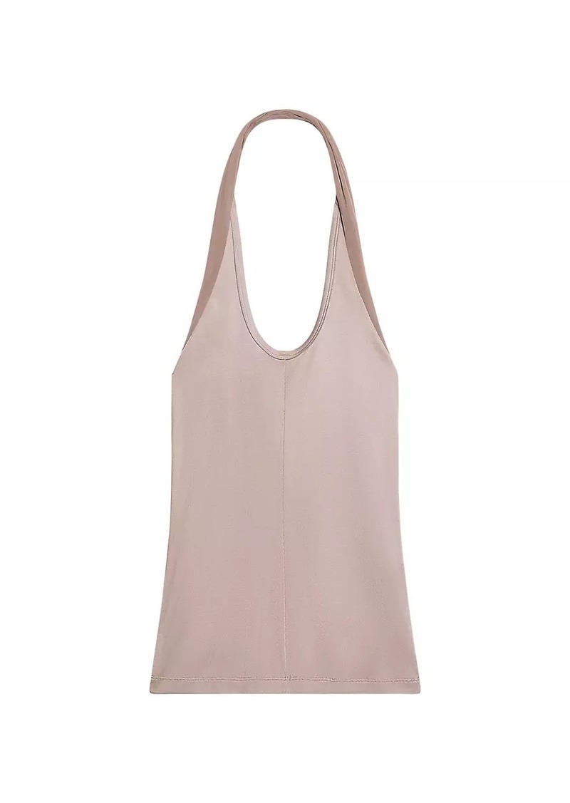 Helmut Lang Dancer Liquid Jersey Halter Top