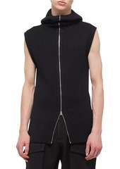 Helmut Lang De Safety Zip-Front Hoodie