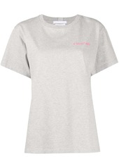 Helmut Lang embroidered-logo cotton T-Shirt
