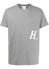 Helmut Lang embroidered logo T-shirt