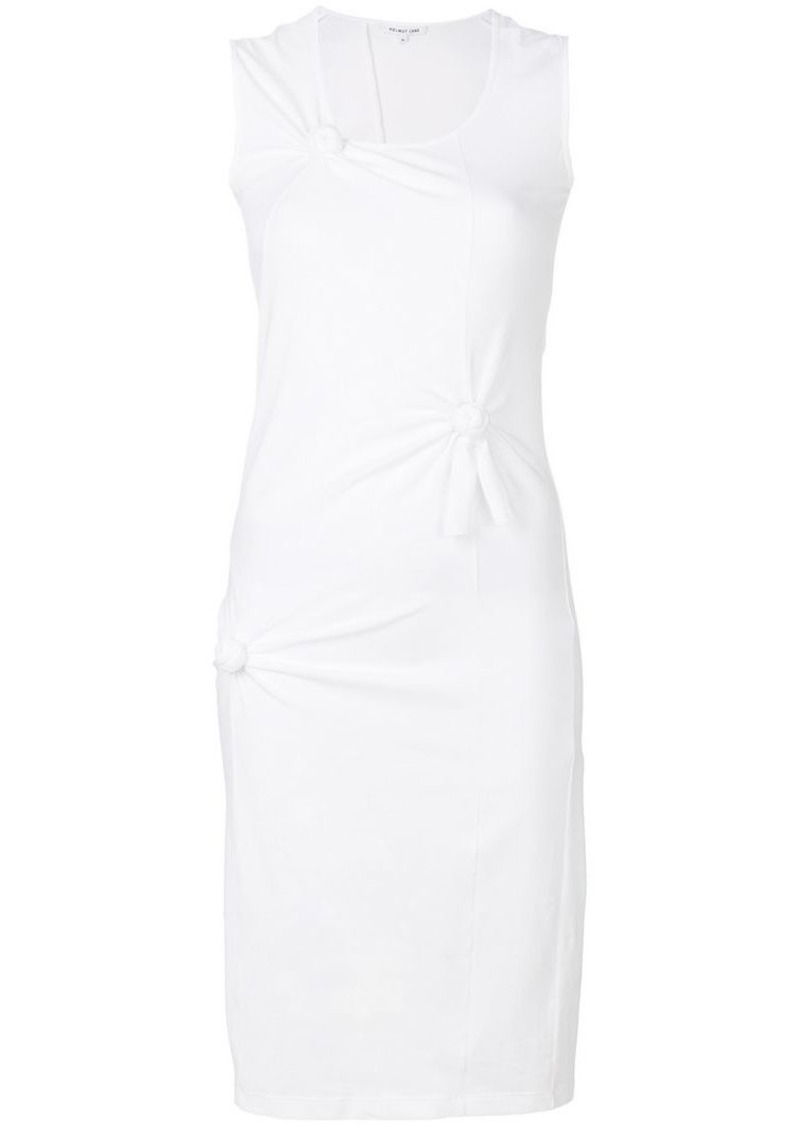 Helmut Lang fitted knot dress