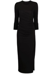 Helmut Lang fitted long-sleeve dress