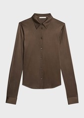 Helmut Lang Fluid Button-Front Shirt