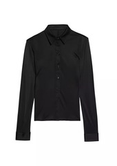 Helmut Lang Fluid Long-Sleeve Button-Up Shirt