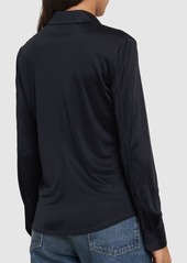 Helmut Lang Fluid Satin Slim Shirt