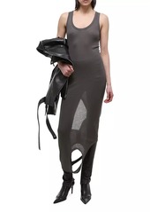 Helmut Lang Gloss Convertible Tank Dress