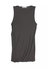 Helmut Lang Gloss Convertible Tank Dress