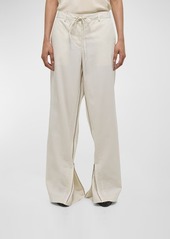 Helmut Lang Gusset Wide-Leg Pants