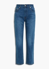 Helmut Lang - Classic high-rise straight-leg jeans - Blue - 24