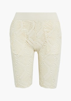 Helmut Lang - Crocheted shorts - Neutral - XXS