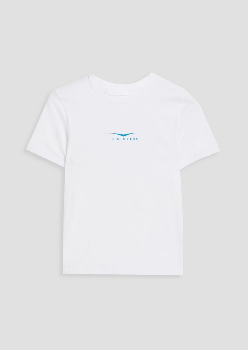 Helmut Lang - Logo-print cotton T-shirt - White - XS