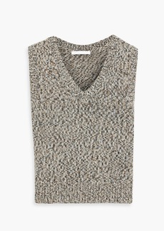 Helmut Lang - Marled knitted vest - Gray - L