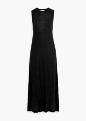 Helmut Lang - Merino wool-blend maxi dress - Black - XS