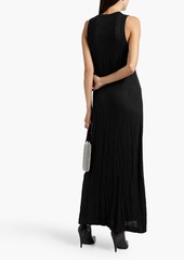 Helmut Lang - Merino wool-blend maxi dress - Black - XS