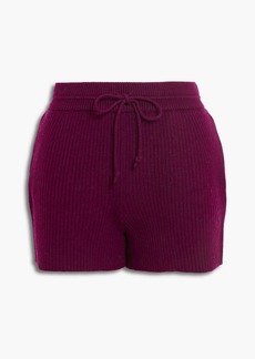 Helmut Lang - Merino wool shorts - Purple - M