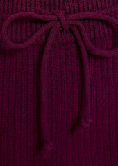 Helmut Lang - Merino wool shorts - Purple - XS
