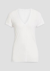 Helmut Lang - Modal and silk-blend jersey T-shirt - White - XS