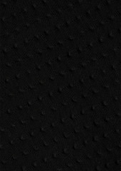 Helmut Lang - One-shoulder jacquard-knit top - Black - XS