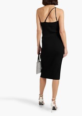 Helmut Lang - One-shoulder ribbed-knit top - Black - M